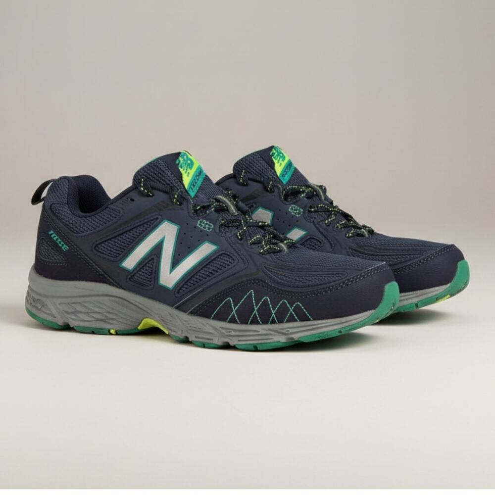 New Balance 510 v3 Womens Trail Running Shoes Black Blue Size 8.5